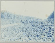 Graven van nieuw zoutwaterkanaalvak op Totness