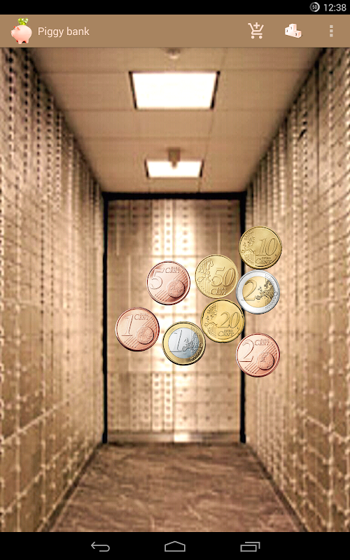 Android application Piggy bank - Im rich screenshort