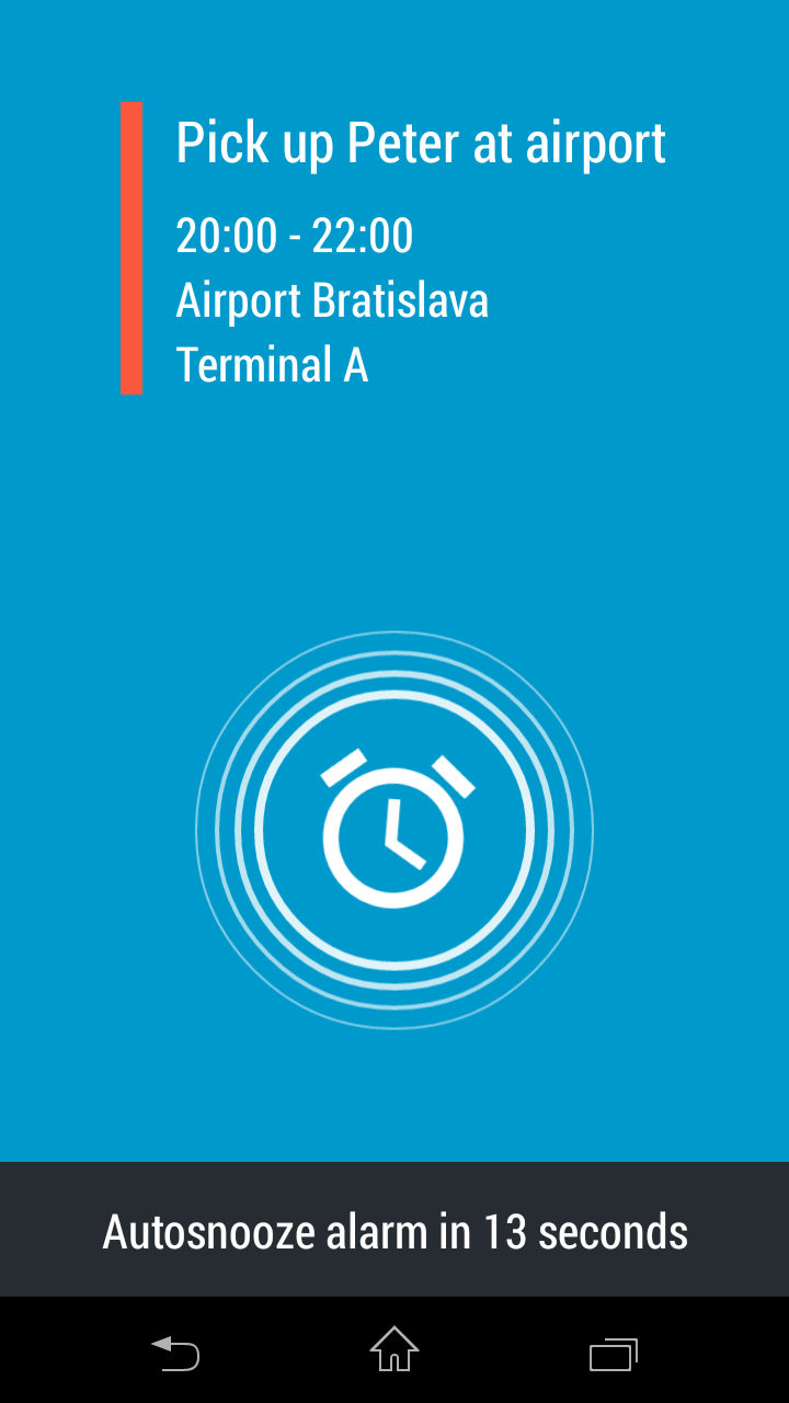 Event Reminder KEY Screen 2