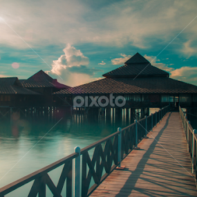 On the waterfront by Michael Pua - Landscapes Waterscapes