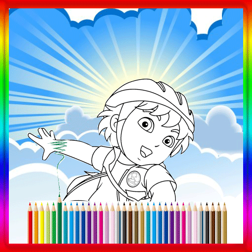 Coloring Book Diego Free