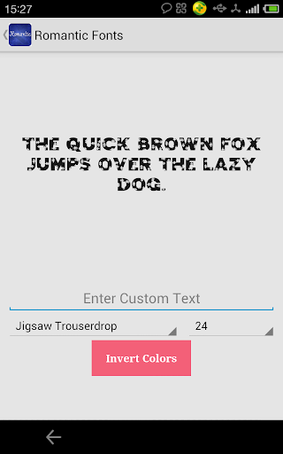 【免費個人化App】Fonts for FlipFont Romantic-APP點子