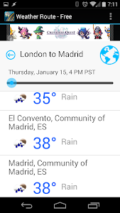 Weather Route – FREE – Immediate weather forecasts and highway camera ...