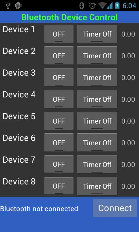   Arduino Bluetooth Kontrol- tangkapan layar 