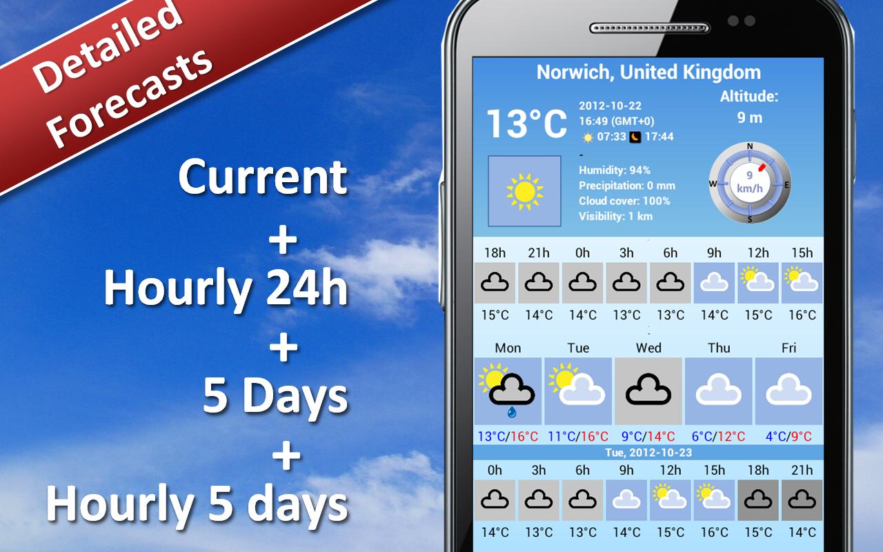 Weather 5 days Android Apps on Google Play