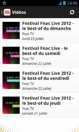 【免費音樂App】Festival Fnac Live 2013-APP點子