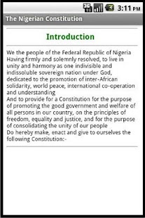 Download Nigerian Constitution APK for Android