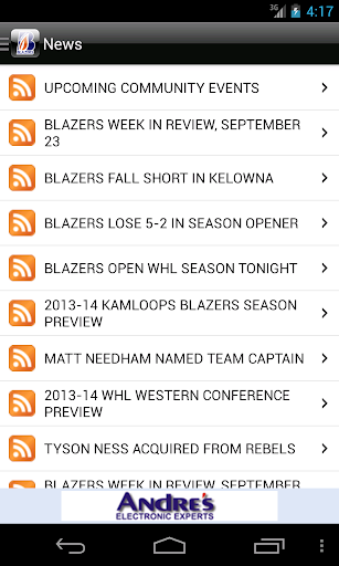 【免費運動App】Kamloops Blazers-APP點子