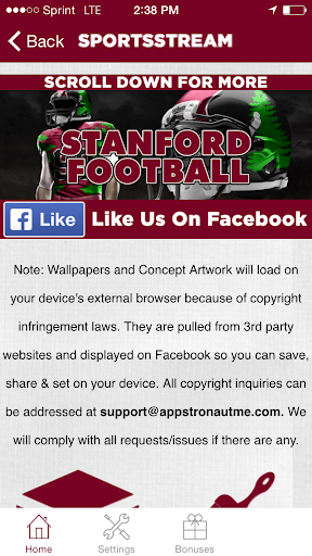 【免費運動App】Stanford Football STREAM-APP點子