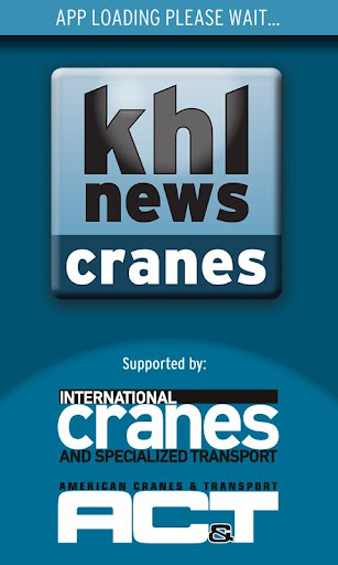 KHL Crane News