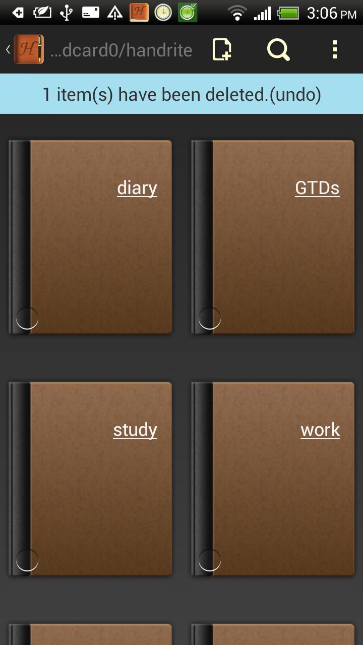 Handrite note Notepad Pro Screen 2