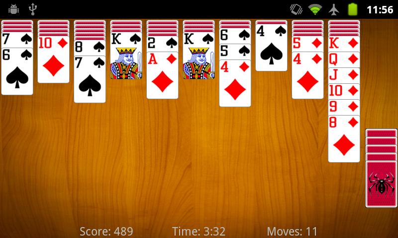 Spider Solitaire Android