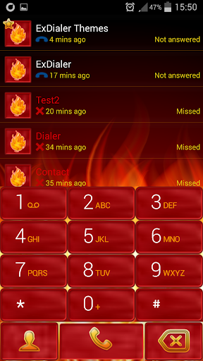 【免費個人化App】ExDialer火焰-APP點子