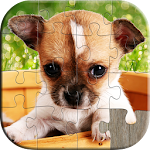 Cover Image of ดาวน์โหลด Dogs Jigsaw Puzzle Game Kids 6.0 APK