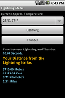 Lightning Meter APK Screenshot Thumbnail #1