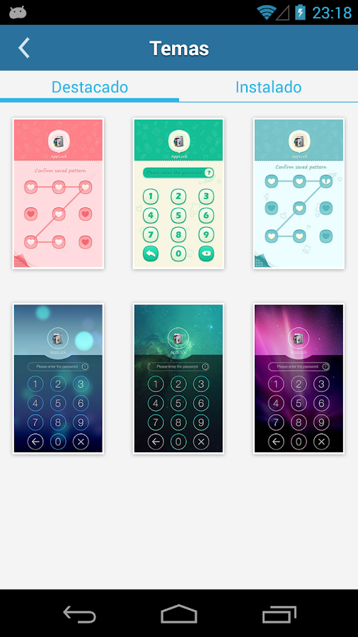 AppLock - screenshot