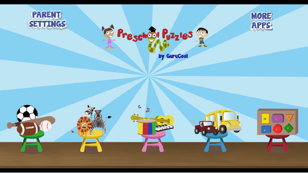 Android application Jigsaw Puzzle Games for Kids screenshort