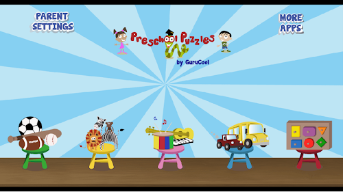 Android application Jigsaw Puzzle Games for Kids screenshort