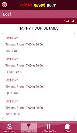 【免費生活App】Asia Happy Hour-APP點子