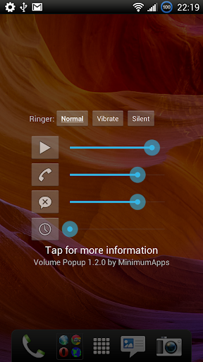 Volume Popup