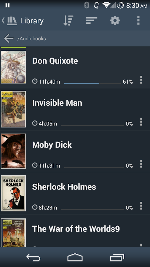 Listen Audiobook Player - screenshot