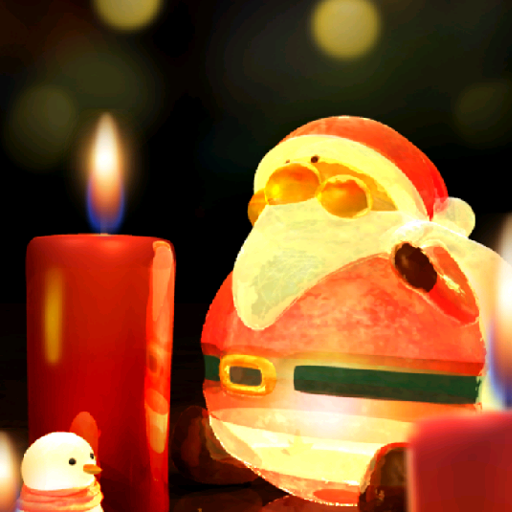 CANDLE*SANTA Xmas LWP Trial LOGO-APP點子