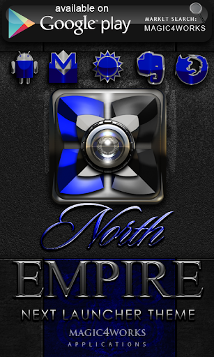 【免費個人化App】Poweramp Widget North Empire-APP點子