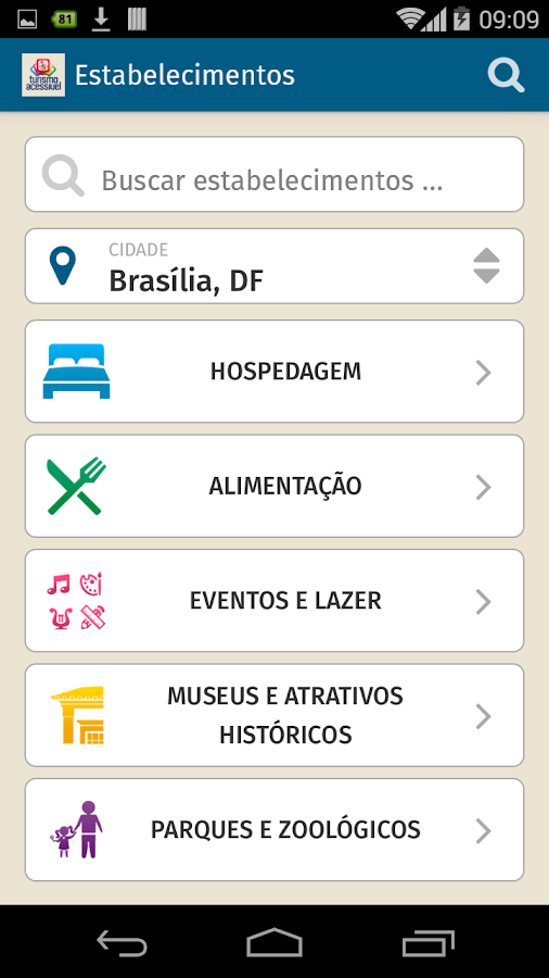    Turismo Acessível- screenshot  