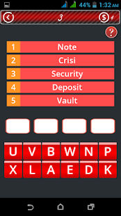 Free One Word Five Clue Puzzle Game APK