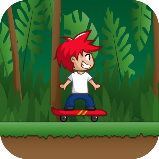 Skater Forest Escape Jump 3D LOGO-APP點子