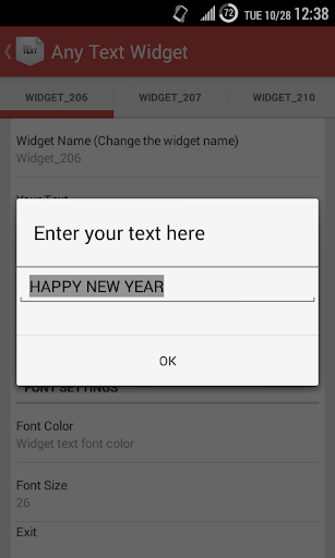 【免費個人化App】Simple Text Widget ( Any Text)-APP點子