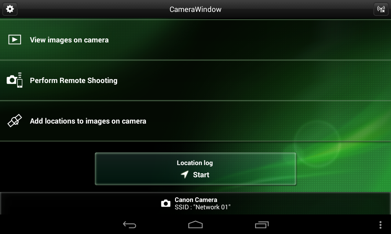 Canon CameraWindow Android Apps on Google Play