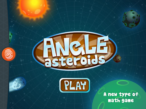 Android application Angle Asteroids - Fingerprint screenshort