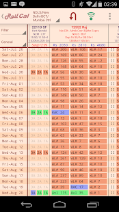 RailCal: Availability Calendar Screenshots 12