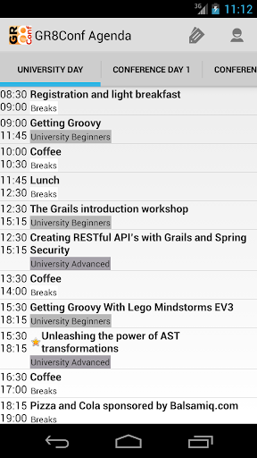 GR8Conf Agenda