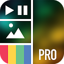 Vidstitch Pro - Video Collage mobile app icon