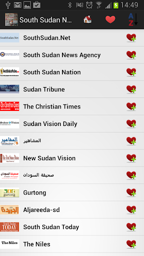 南苏丹报纸和新闻