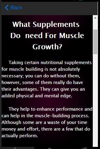 【免費健康App】How to grow muscle-APP點子