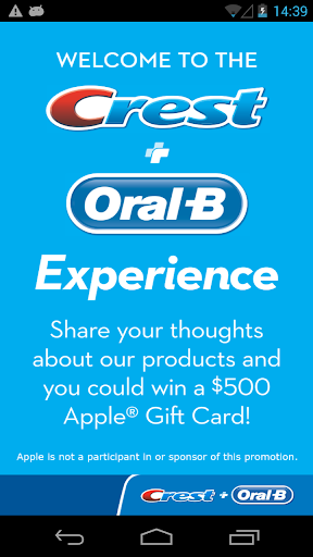 Crest + Oral-B Experience