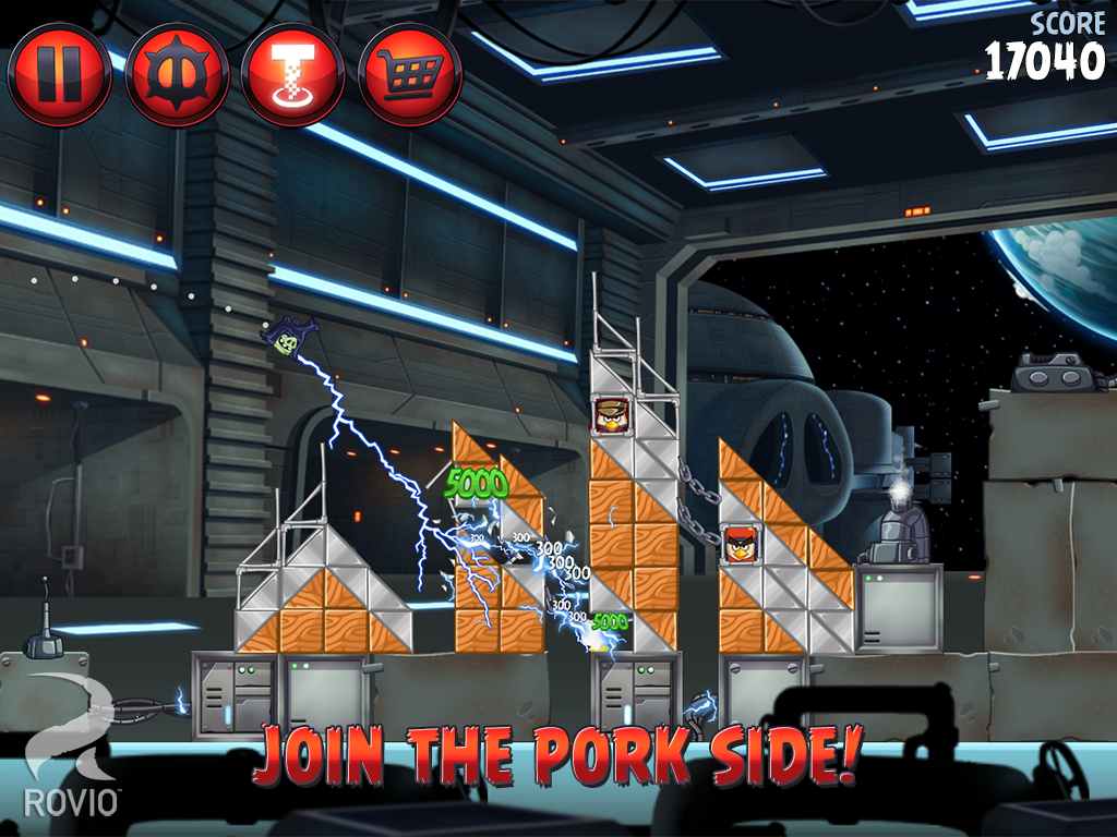 Angry Birds Star Wars II - screenshot