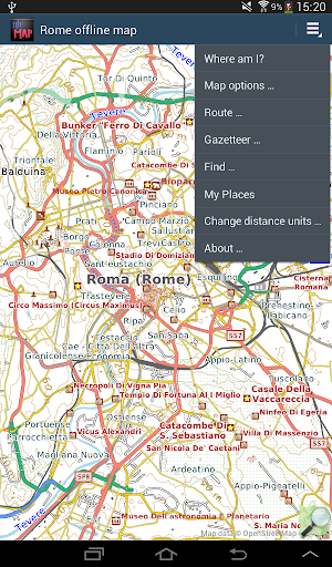 Rome offline map