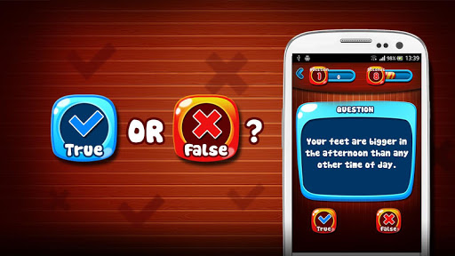 True or False Quiz Game