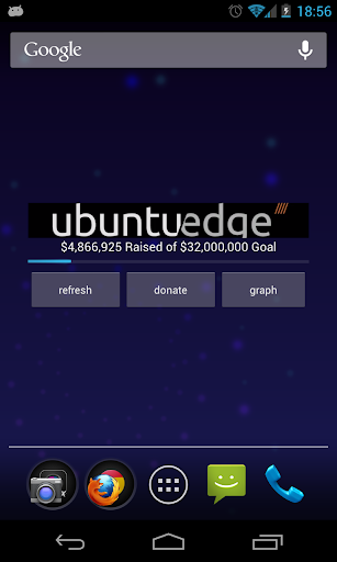 Ubuntu Edge Widget