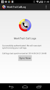 Download WorkTrail - Call Log Sync APK for PC