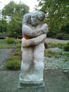 Skulptur Liebespaar