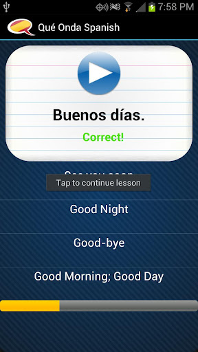 【免費教育App】Learn Spanish - Qué Onda-APP點子