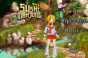 Sushi Girls Mahjong APK Gambar Screenshot #1