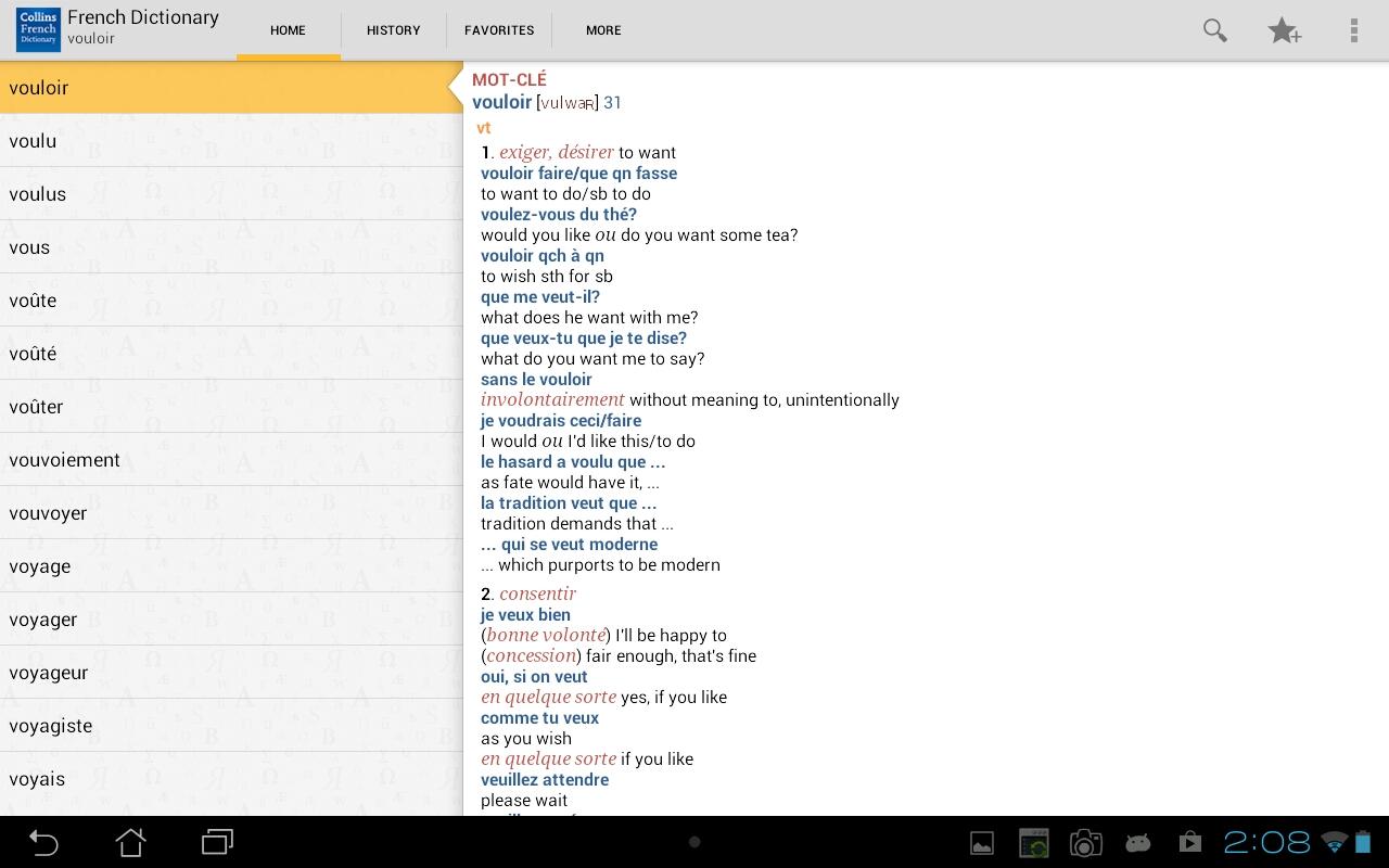 Collins French Dictionary TR Android Apps on Google Play