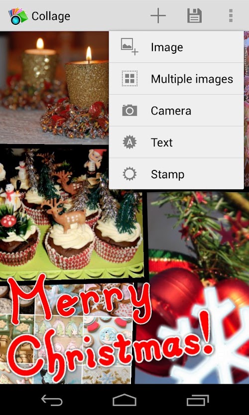Android application Photo Collage screenshort