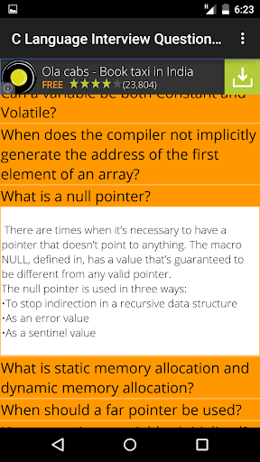 免費下載商業APP|C Interview Question & Answers app開箱文|APP開箱王